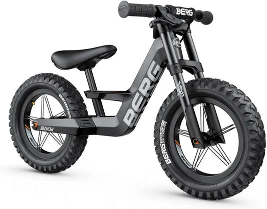 Berg Biky Cross Draisienne Enfant 2+ Ans, Roues 30 cm, Frein Manuel, Design Léger et Sécurisé, Réglable