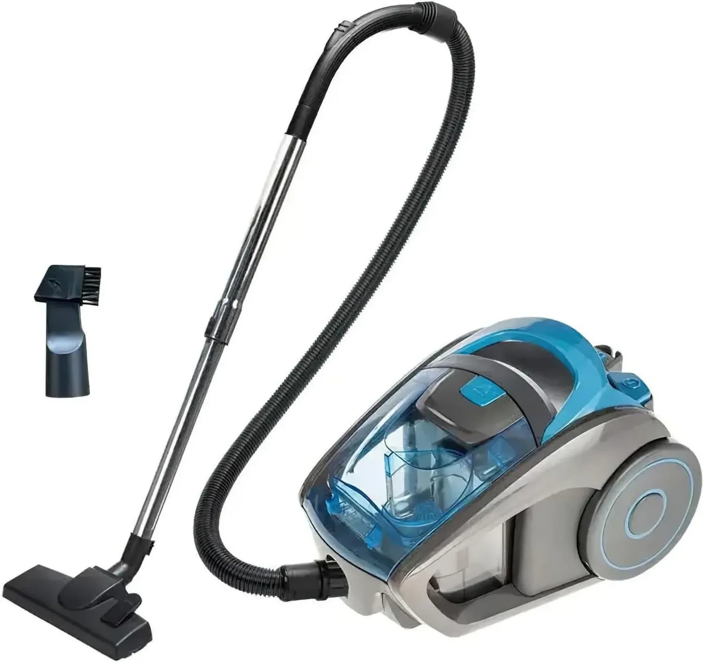 Aspirateur Ultra-Powerful 2800W avec Filtre HEPA - Silencieux et Anti-acariens, Idéal pour Sols Durs et Moquettes (Bleu)